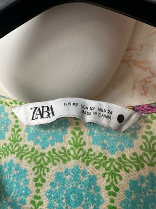 Abito lungo etnico Zara taglia unica