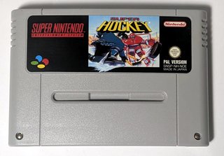 Super Hockey, Super Nintendo (SNES), PAL, COMPLETO