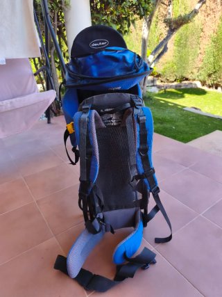 Mochila Portabebés Deuter Azul