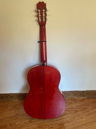 Guitarra Flamenca Roja