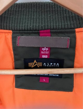 Chaqueta Bomber Alpha Industries Original Talla L