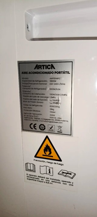 Aire Acondicionado Portátil Artica