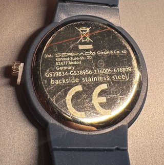 Orologio da polso AZOZA blu e nero