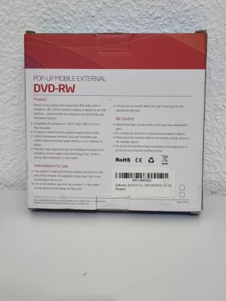 Grabadora DVD Externa USB 3.0