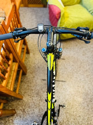 Bicicleta Giant Talon XT Negra y Fluor talla M