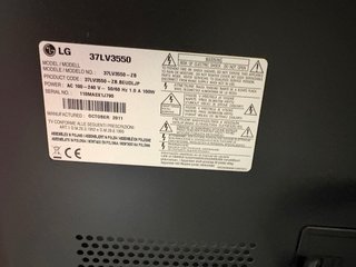 TV LG 37” Full HD LED 37LV3550