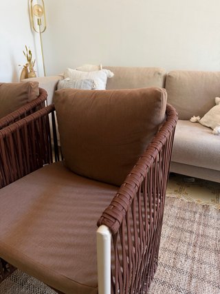 Par de 2 Sillones Marrones, para sala