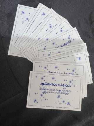 Cartas Monopoly Disney Momentos Mágicos y Película