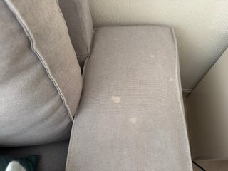 Sofá chaise longue gris