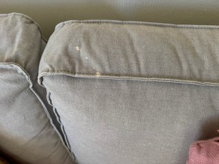 Sofá chaise longue gris