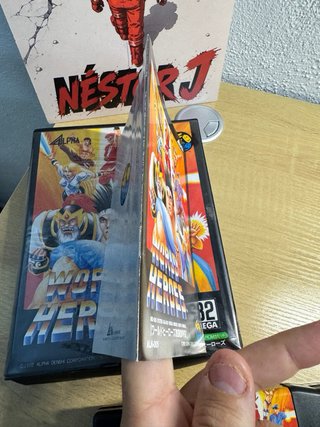 World Heroes 1 SNK Neo Geo AES NeoGeo NG Jap WH1.2