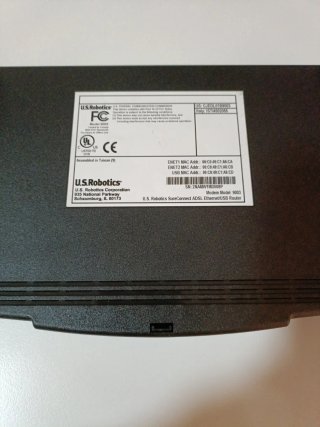 Router U.S. Robotics SureConnect ADSL