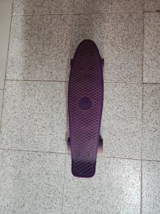 Monopatín Morado Infantil