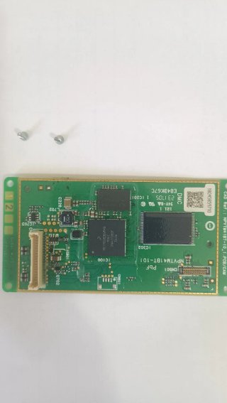 Placa de control Thermomix TM5 (Bimby) programada.