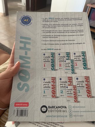 Som-hi! Bàsic 1. Català per a adults A2. Ed.2024