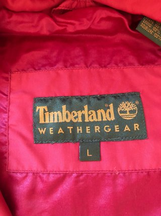 Chaqueta Vintage Timberland 73 Roja/Blanca