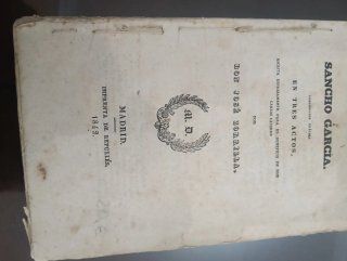 Lote libros antiguos: Catecismo, Teatro, etc.