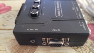 Conversor SCART/VGA a YPBPR con USB-C