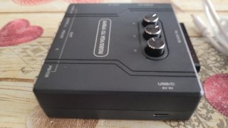 Conversor SCART/VGA a YPBPR con USB-C
