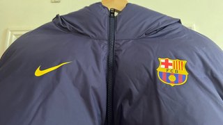 Chaqueta Nike FC Barcelona Azul y Amarillo