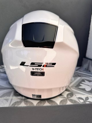 Casco de moto LS2 blanco