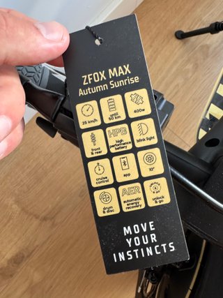 NUEVO - Patinete Eléctrico ZWheel ZFox MAX