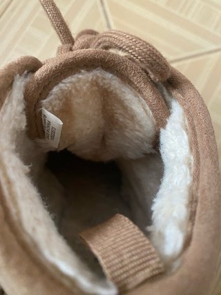 Botines casuales marrones con cordones muy comodos