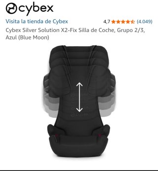 Silla Coche Cybex Silver Solution X2-Fix