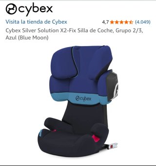 Silla Coche Cybex Silver Solution X2-Fix
