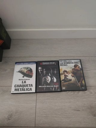 Set 3 Películas DVD: Kubrick, Million Dollar Baby,