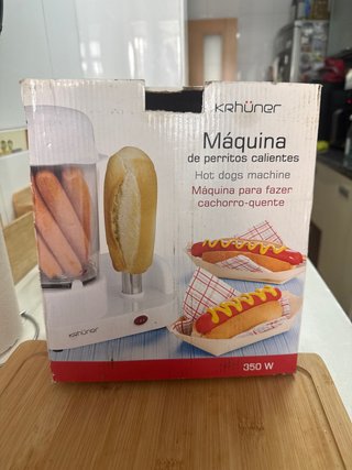 Máquina Hot Dogs Krhuner 350W