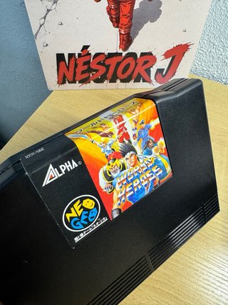 World Heroes 1 SNK Neo Geo AES NeoGeo NG Jap WH1.1