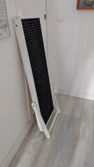 Rampa plegable madera perros/gatos