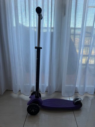 Patinete infantil 3 ruedas morado