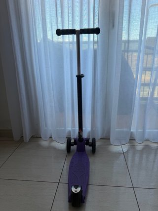 Patinete infantil 3 ruedas morado