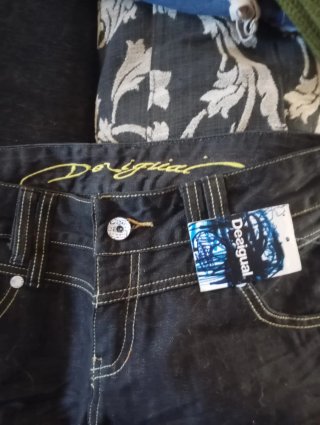 Pantalones vaqueros azules