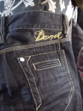 Pantalones vaqueros azules