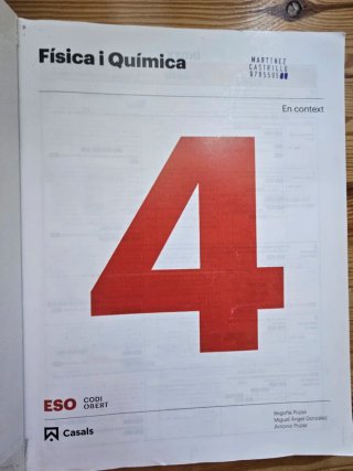 Física i Química, 4 ESO, Codi Obert, En context