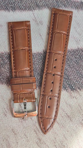 Correa Rolex Piel Marrón 20mm