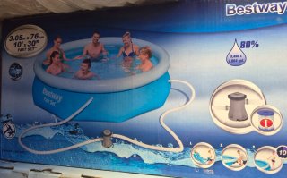 Piscina Bestway Fast Set 3.05m x 76cm