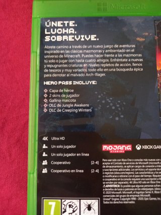 Minecraft Dungeons Hero Edition Xbox One/Series X
