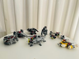 Lote 7 sets LEGO Star Wars