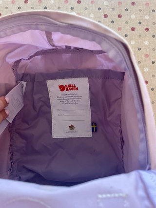 Mochila Mini Fjallraven Kanken Rosa/Morado