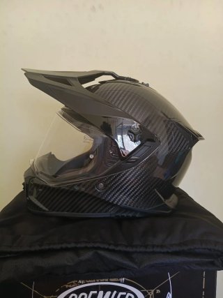 Casco Integral Premier Discovery Carbon Talla S