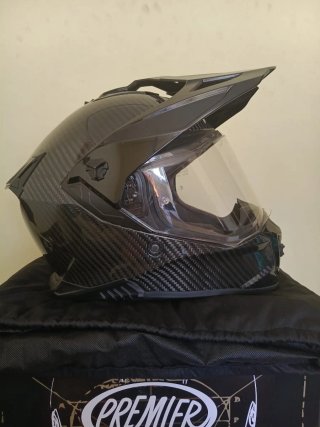 Casco Integral Premier Discovery Carbon Talla S