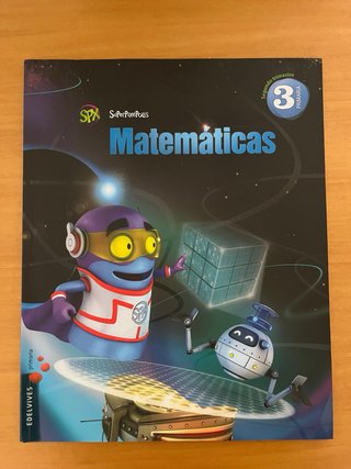 Libros Matemáticas 3° de Primaria SuPerPixéPolis