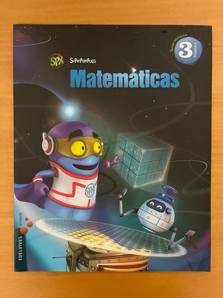 Libros Matemáticas 3° de Primaria SuPerPixéPolis