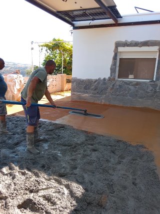 Hormigón impreso y pulido