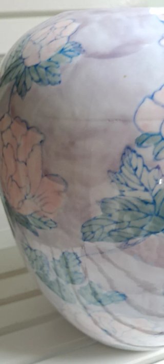 Jarrón de porcelana china Dinastía Ming