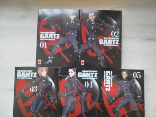 Manga Gantz números 1-5 edición Maximum